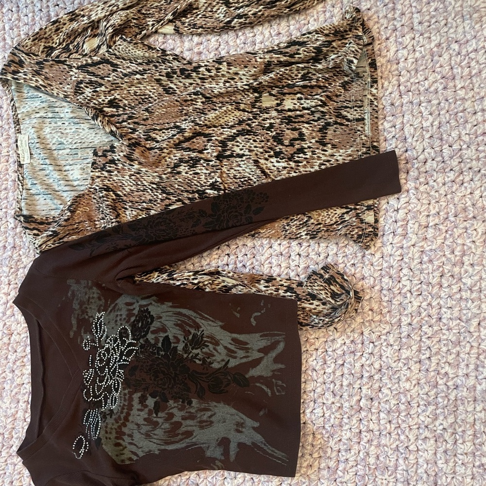 Brown top bundle